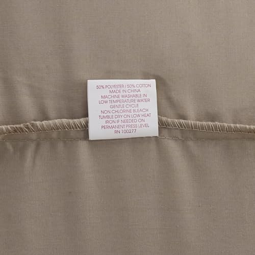 Violet Linen Premium Ultimate Percale, Luxury Ultra Soft Brushed