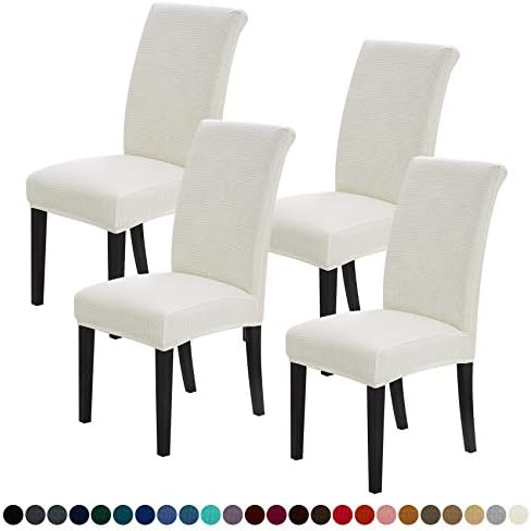 Joccun Chair Covers for Dining Room Set of 4, Dining Chair Slipcovers