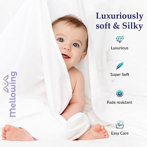 Mellowing Flat Sheet - 600 Thread Count Sateen Soft 100% Egyptian