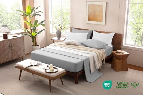 MISSQ Twin XL Size Bed Sheets Set - Cooling, Extra Soft, Wrinkle &