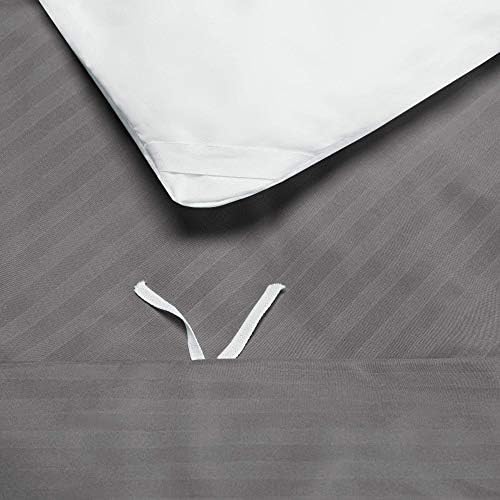 Striped Duvet Cover 100% Pure Cotton 5 Piece Duvet Cover Set with