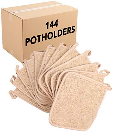 Arkwright Pot Holders for Kitchen - Heat Resistant Square Hot Pads