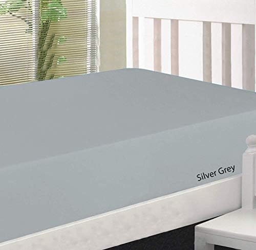 500 Thread Count Fitted Sheet Only - Extra Deep Pockets - Fits 18 in