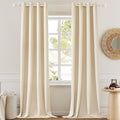 Blackout Curtains Room Darkening Thermal Insulated Drapes Solid Window