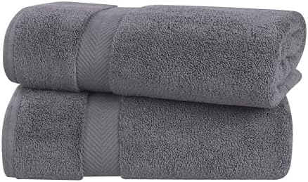SUPERIOR Zero Twist 100% Cotton Bath Sheet Towels, Super Soft, Fluffy