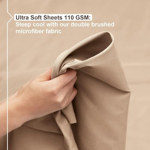 Empyrean Extra Deep Pocket Fitted Sheet - 110 GSM Set of 4 Extra Deep