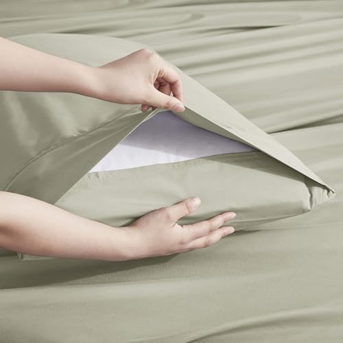 Nestl Extra Deep Twin XL Sheet Set - 4 Piece Breathable & Cooling