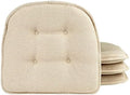 Klear Vu Omega Non-Slip Chair Cushions, Assembled in USA, U-Shaped