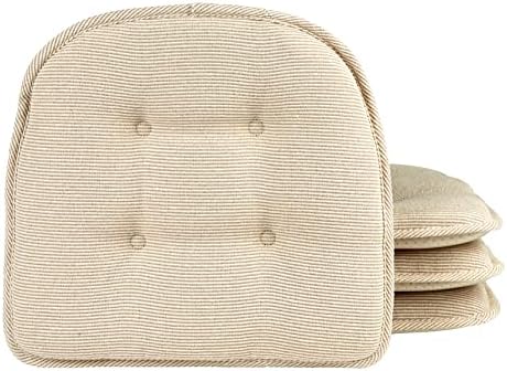 Klear Vu Omega Non-Slip Chair Cushions, Assembled in USA, U-Shaped