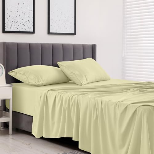 LUX Décor Full Sheet Set - 4 Piece Ultra-Soft Microfiber Bed Sheets