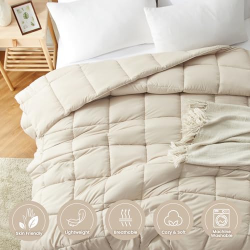 Comforter California King Size - Duvet Insert Down Alternative Bed
