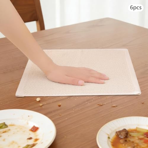 Cotton Waffle Weave Kitchen Dish Cloths, Soft Absorbent Towels