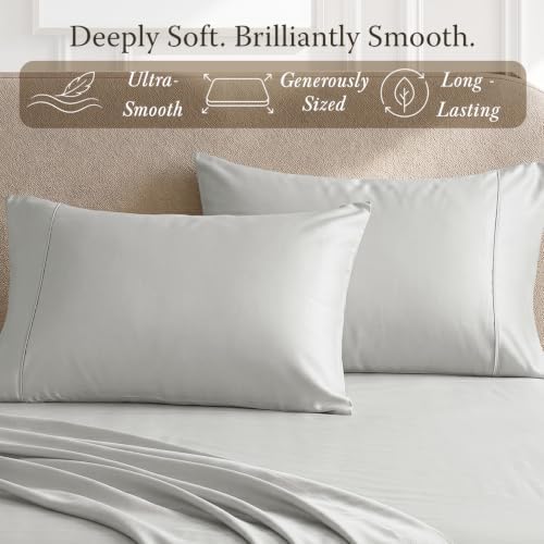 Threadmill Home Linen Standard Pillowcases - 800 Thread Count Sateen