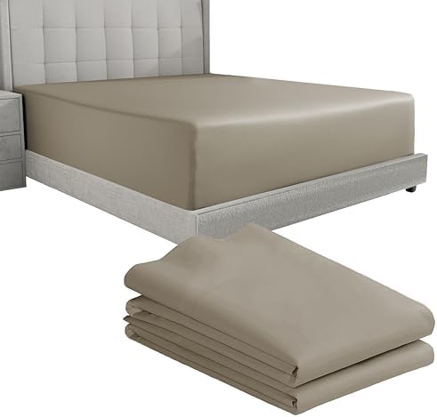 Bedding Bundle - King Fitted Sheet with 2 Pillowcases, 600 Thread