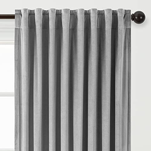 Chanasya Premium Solid Velvet Curtains - Classy and Solid Drapes for