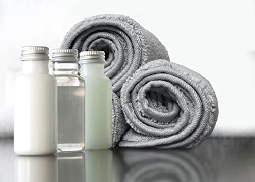 Eurow Microfiber Washcloths, Ultra Soft, Super Absorbent, Fast Drying