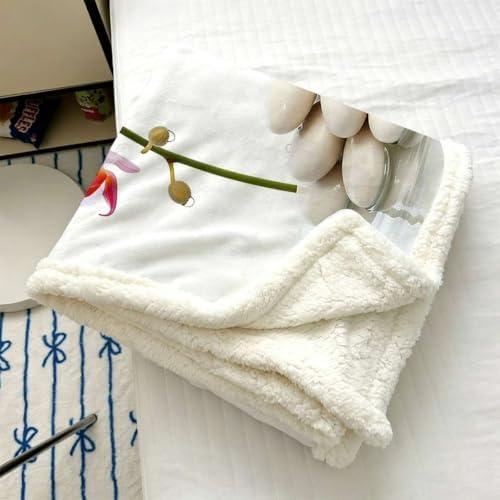 Minimal Extra Warm Sherpa Fleece Blanket 60”x 80”