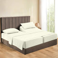 Split King Size 5-PCs Sheet Set for Adjustable Bed 1000 Thread Count