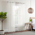 Eclipse Kiara Modern Sheer Voile Light Filtering Grommet Window
