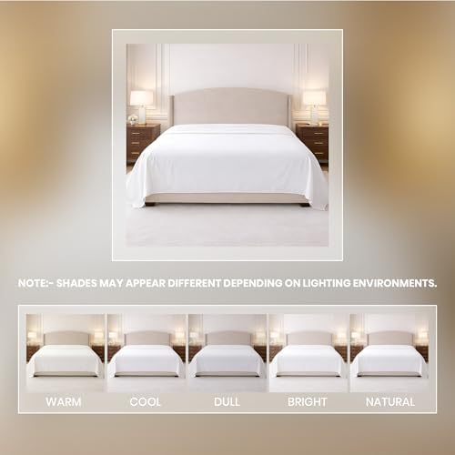 Kotton Culture 100% Egyptian Cotton 1 Pc Flat Sheet - 600 Thread
