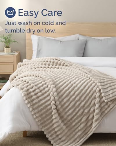 Super Soft Fleece Blanket King Size - Fleece Throw Blanket - 90x108