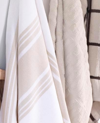 All-Clad Dual-Purpose Kitchen Towels: Highly Absorbent - 100% Cotton