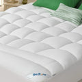 BEDLORE Queen Mattress Topper, Soft TencelTM Blend Pillow Top Mattress