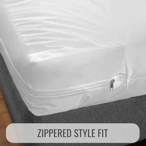 DMI Waterproof Zippered Twin Mattress Protector