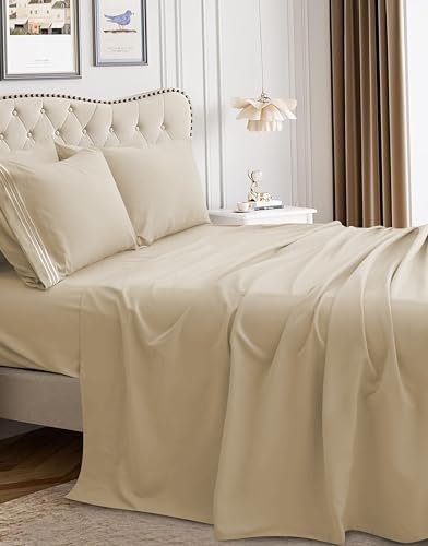 Mocassi Luxury Full 4-Piece Sheet Set - 1800 Premium Hotel Quality