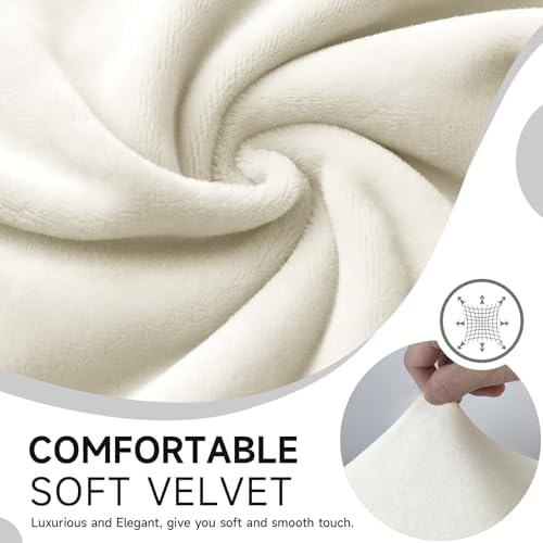 Velvet Dining Room Chair Covers Washable Dining Chairs Covers Stretch