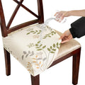 CRFATOP Waterproof Dining Chair Seat Cover Set of 4 Stretch