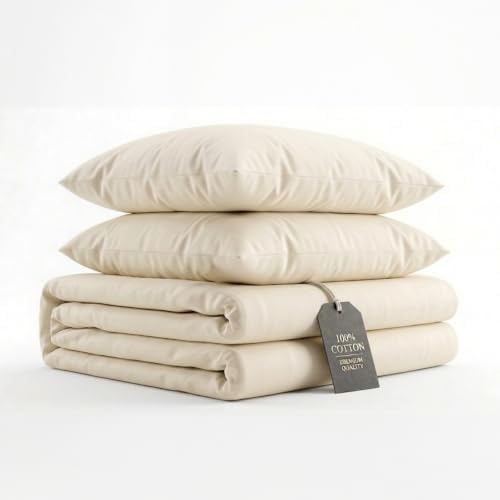 Lincove Luxury Duvet Cover Set - 100% Cotton Sateen Duvet Cover