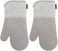 Homewear Marlow Silicone Extra Long Oven Mitt 2 Piece Set, Heat and