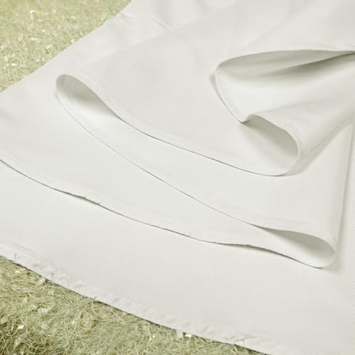 Wholesale (200 GSM) 90" Round Seamless Polyester Tablecloths Table