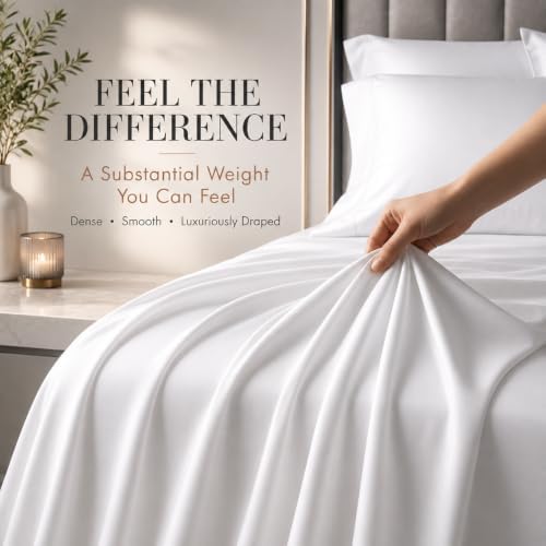 Full Size Bed Set, 1000 Thread Count Full Size Sheets, 100% Cotton