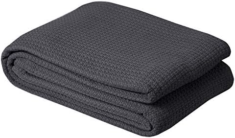 DOLLCENT 100% Cotton California King Size Blanket For Bed, Premium