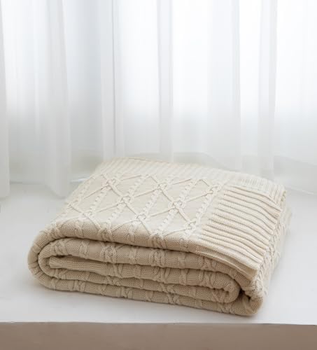 Youlan Home Rose Red Blanket Fashion Woven Chenille Knitted Blanket