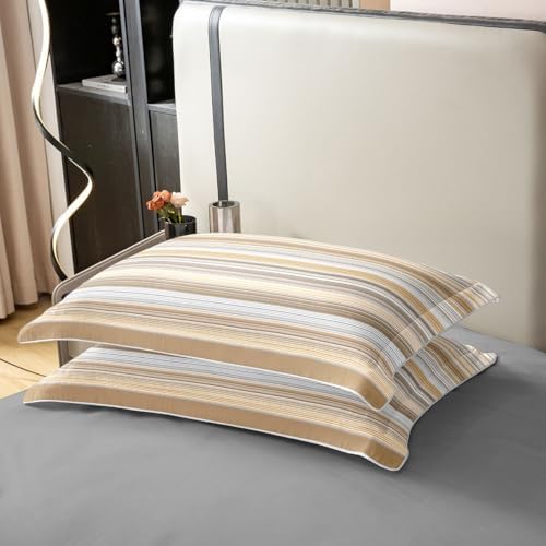 Manfei Classic Stripe Patchwork Kids Bedding Set King Size 100%