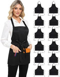 Argstar Unisex Adjustable Three Pocket Apron-Chef Kitchen