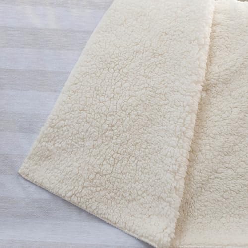 Addison Rugs ASB528 Ivory 50" x 70" Oversized Sherpa Throw Blanket