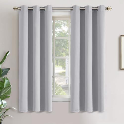 YoungsTex Blackout Curtains 63 Inches Length for Bedroom Window