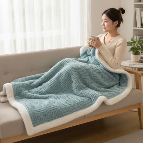 Cozy King Size Blanket for Bed Soft Fleece Blankets Lightweight for
