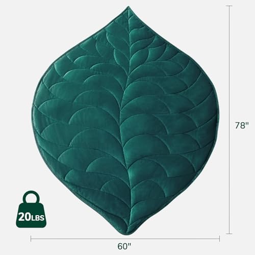 Weighted Blanket for Adults, 20 lbs, 60" x 78" washable Blankets