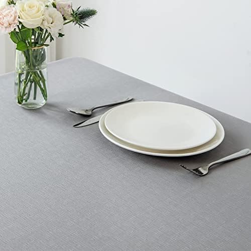 maxmill Square Tablecloth Water Resistance Antiwrinkle Spill Proof