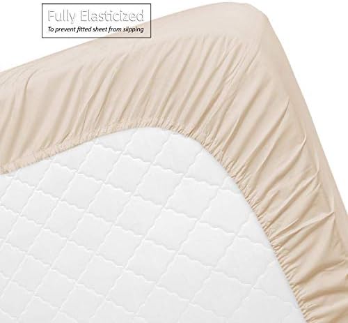 Duvet Cover with Fitted Sheet, Zipper Closure & Corner Ties 100%