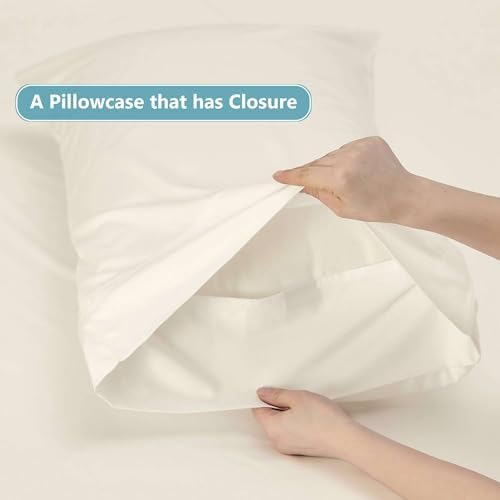 Ready To Rest 4 Piece Full XL Sheet Set - Ivory, 15 Inch Deep Pockets