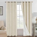 H.VERSAILTEX Curtains for Bedroom Black Out Thermal Insulated Linen