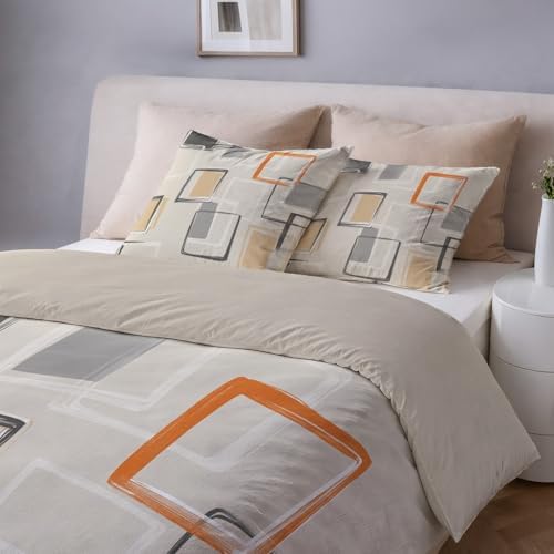 Super Soft Duvet Cover Set Microfiber Bedding Set Abstract Minimalist
