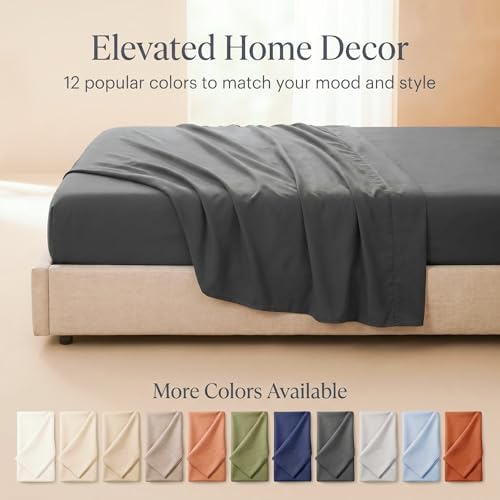 Flat Sheets 2 Pack - Hotel Quality Flat Bed Sheets - Brushed