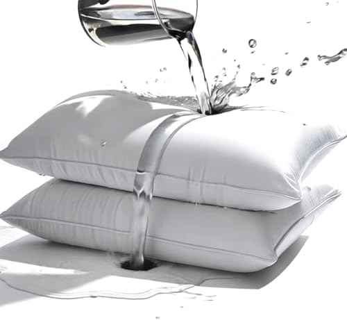 Waterproof Pillow Protectors, Standard Size, 4 Pack